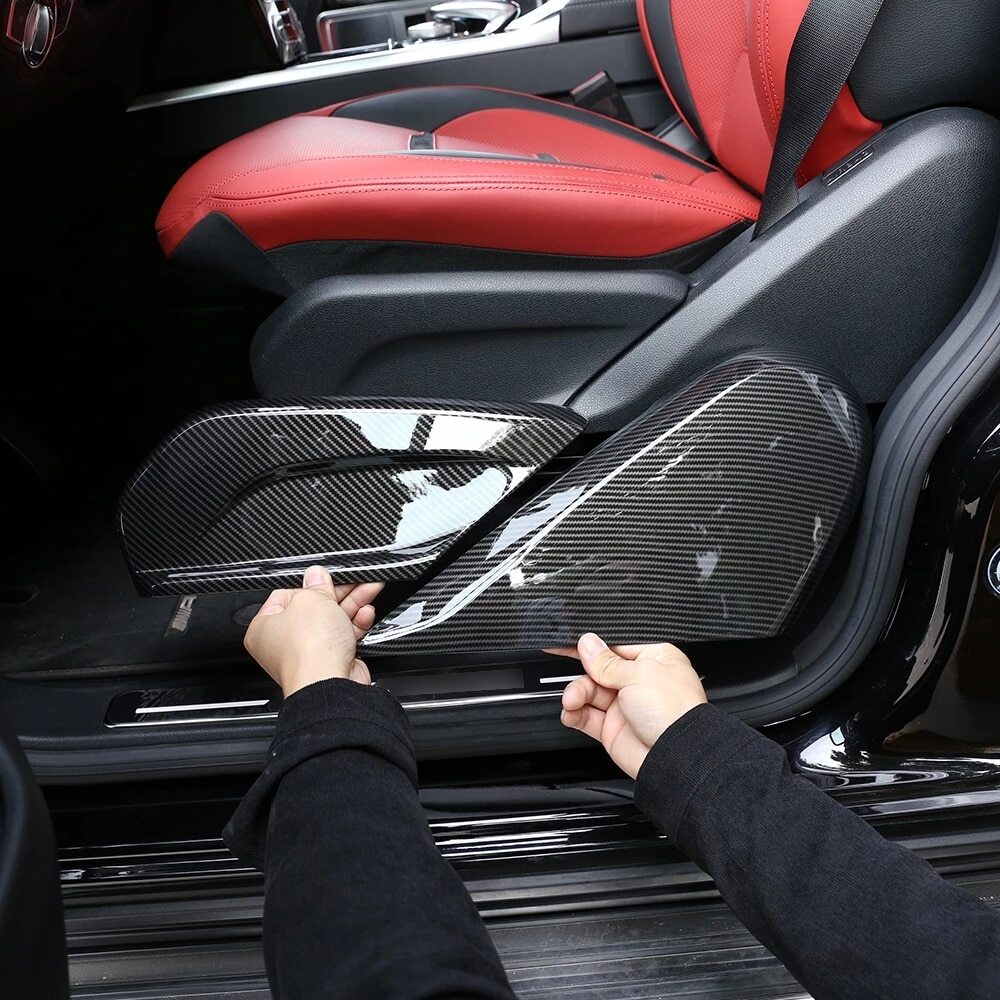 Passend für Mercedes G Class W463 2019-20 Sitzschalen Blenden Rahmen Carbon