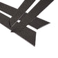 Passend für Mercedes Benz W204 Tür Griffe Blenden Carbon Rahmen Cover