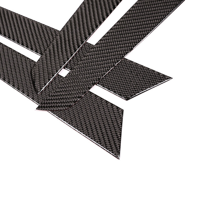 Passend für Mercedes Benz W204 Tür Griffe Blenden Carbon Rahmen Cover