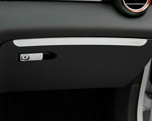 Passend für Mercedes Benz C W205 GLC X253 Handschuhfach Leiste Blende Edelstahl