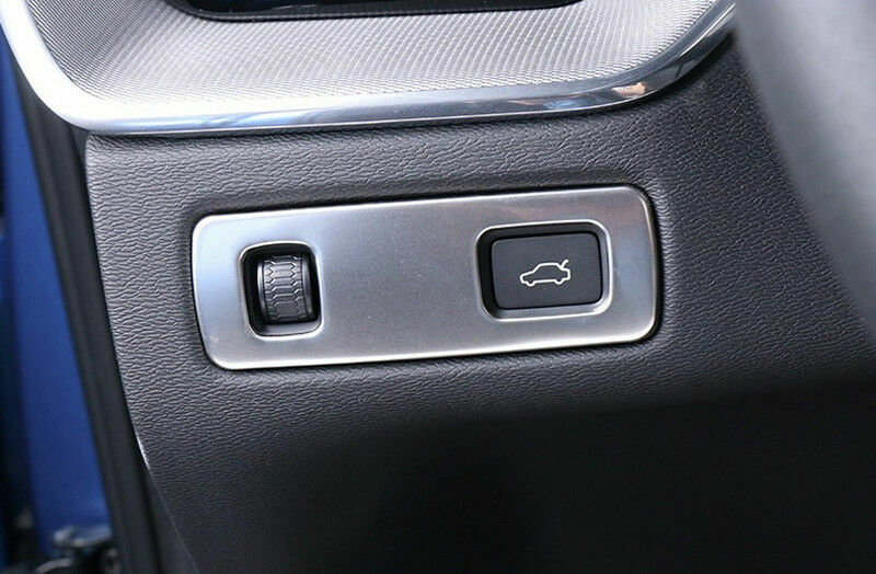 Passend für Volvo XC60 Klimaregler Blenden Abdeckung Zierrahmen Silber