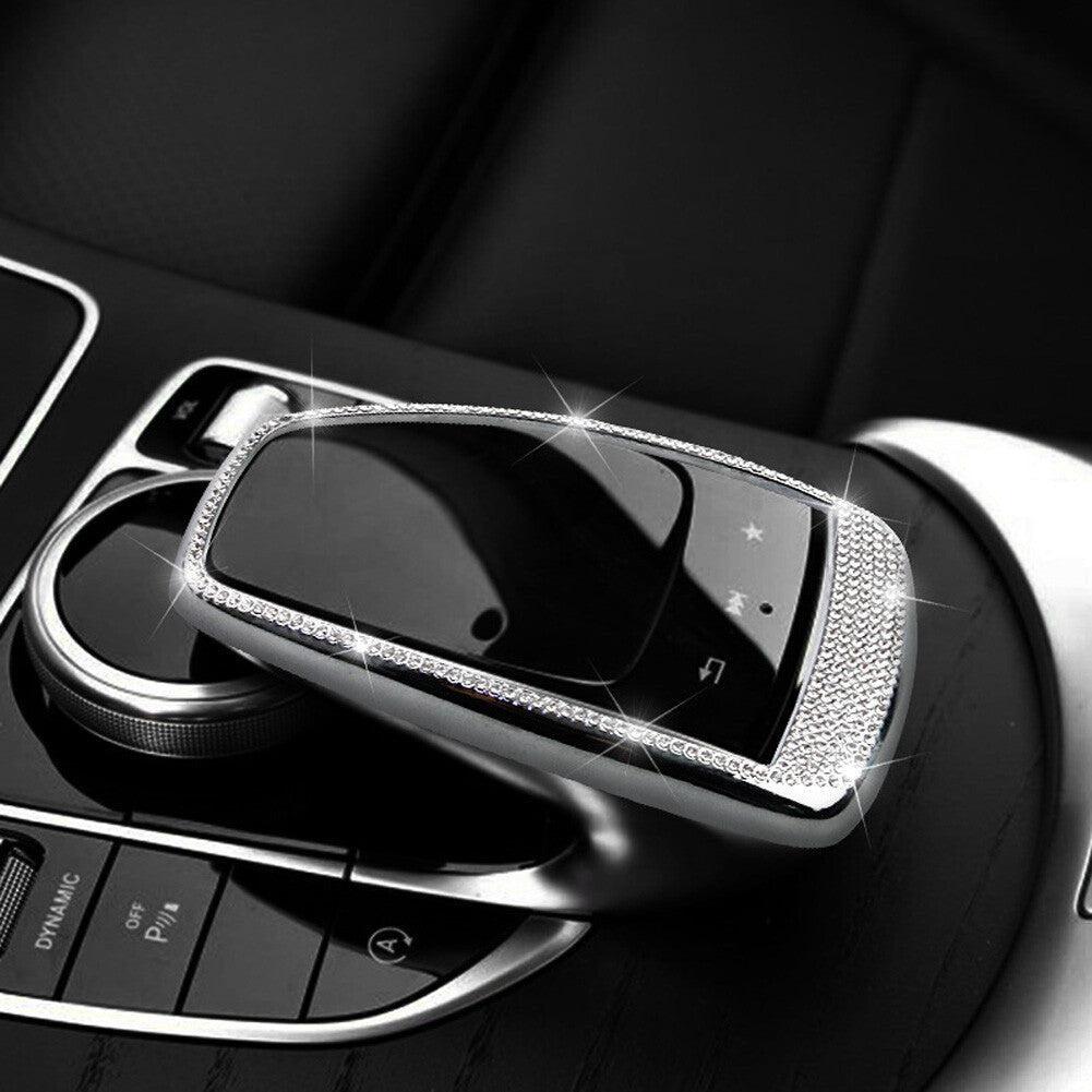 Passend für Mercedes C E GLE Strass Glitzer Command Multimedia Griff Blende
