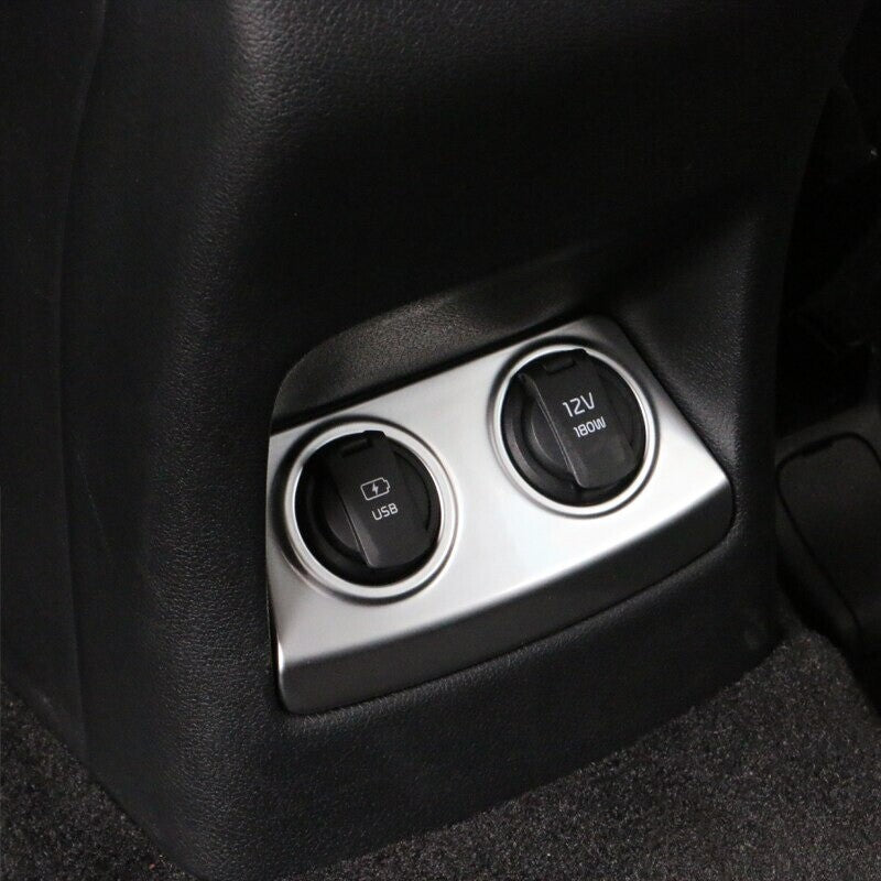 Passend für KIA Sportage Zigarettenanzünder Blende Rahmen Zierrahmen