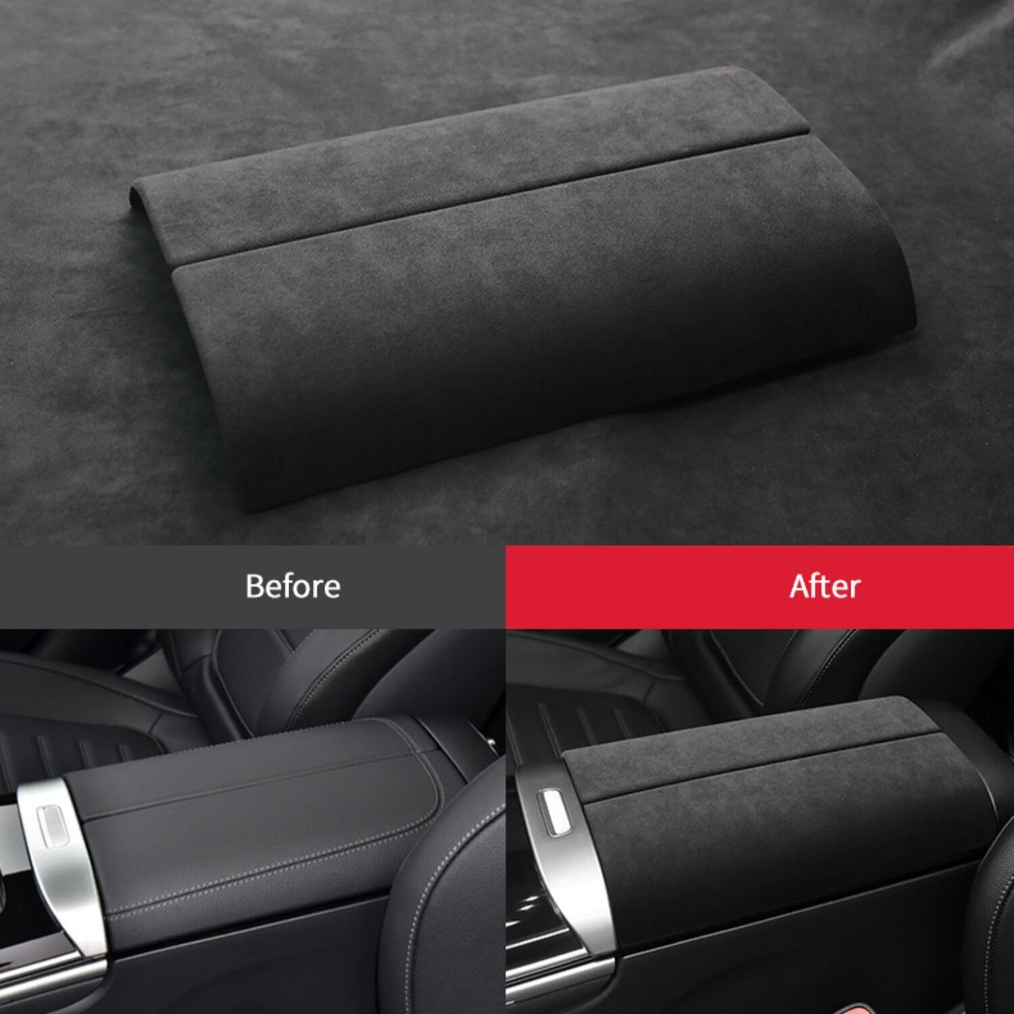 Passend für Mercedes C Class W206 Aufbewahrungsbox Blenden Abdeckungen Rahmen