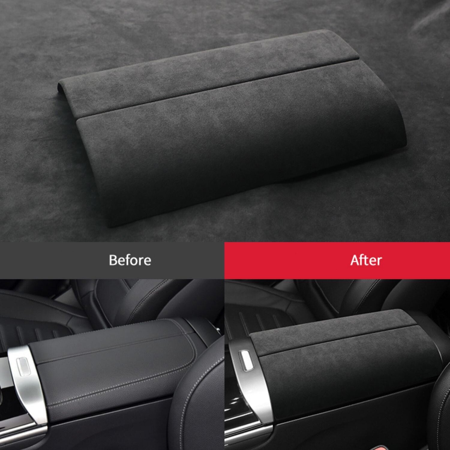 Passend für Mercedes C Class W206 Aufbewahrungsbox Blenden Abdeckungen Rahmen