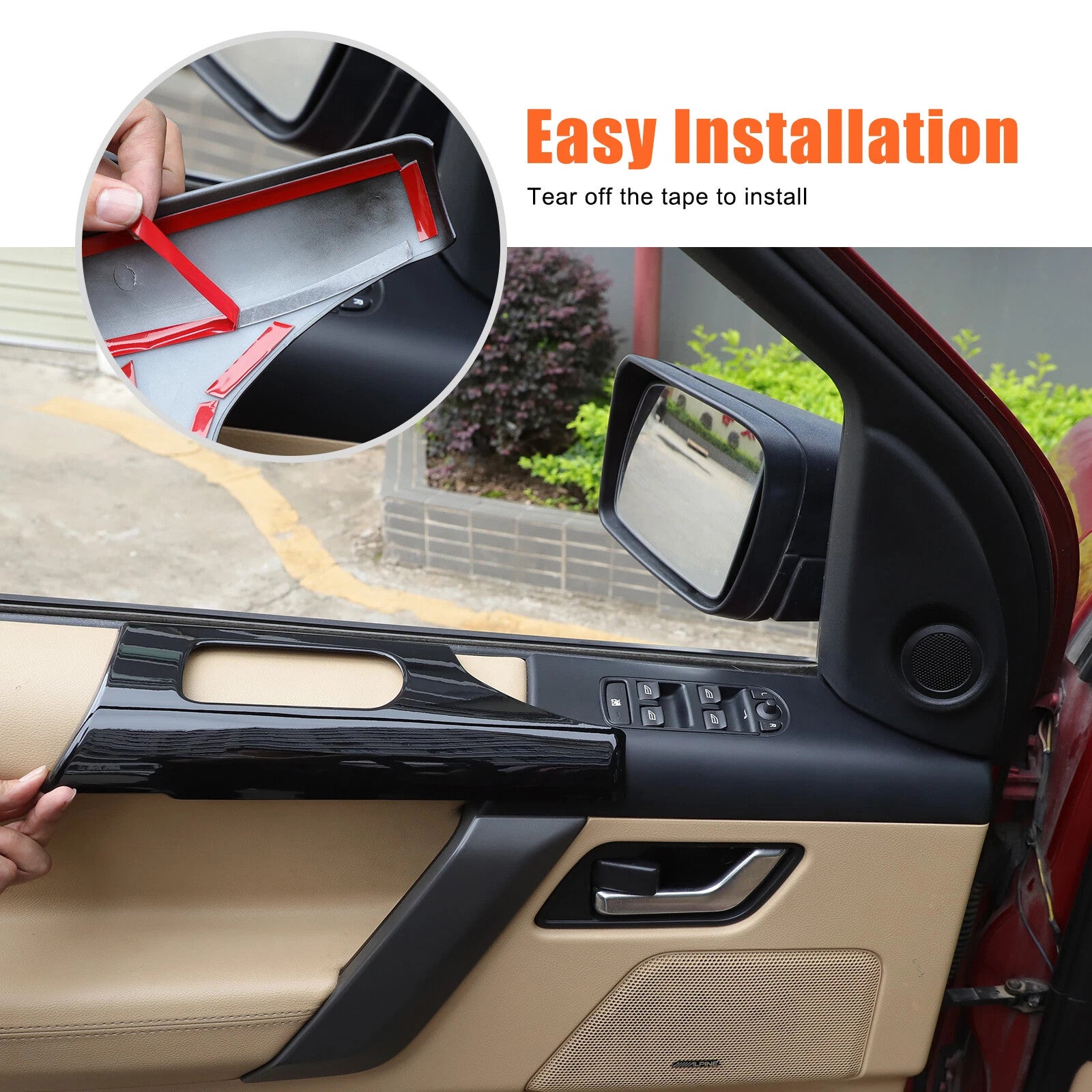 Passend für Freelander2 Lr2 2007-2015 Fensterheber Blende