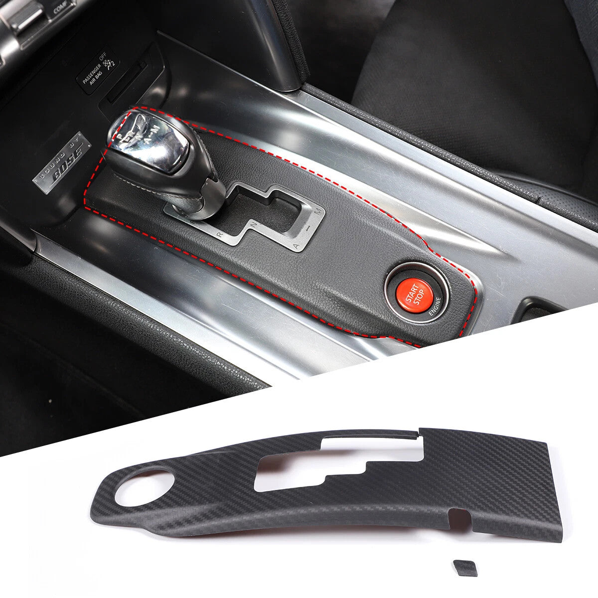 Passend für Nissan Gtr R35 2008-2016 Gangschaltung Blende