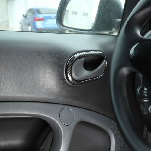 Passend für Smart Fortwo 453 Türgriffe Blenden Abdeckung Carbon