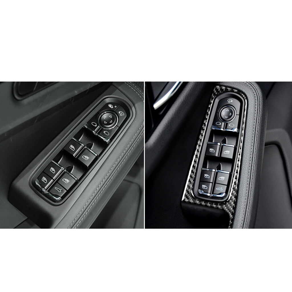 Passend für Porsche Macan Fensterheber Blenden Abdeckung Rahmen