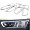 Passend für Volvo XC60 Fensterheber Abdeckung Blenden Rahmen Tuning Silber