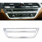 Passend für Radio Klima Rahmen Blende Abdeckung Chrome Matt Optik Passend Für BMW X3 G01