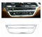Passend für Radio Klima Rahmen Blende Abdeckung Chrome Matt Optik Passend Für BMW X3 G01