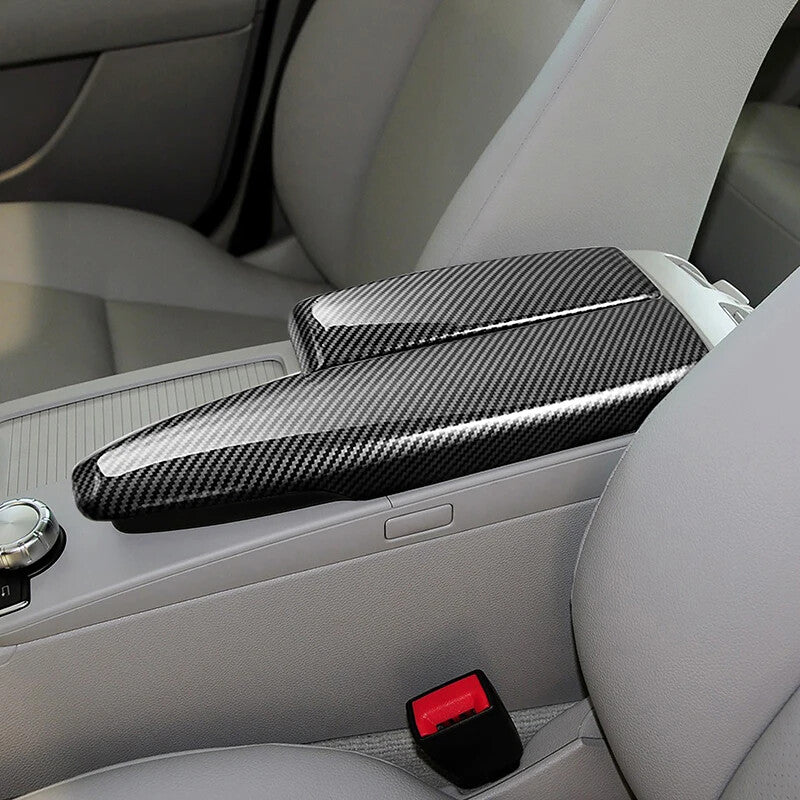Passend für Mercedes C Klasse W204 Mittelkonsole Blenden Carbon