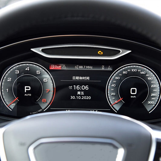 Passend für Audi A6 C8 Tacho Blende Abdeckung Rahmen