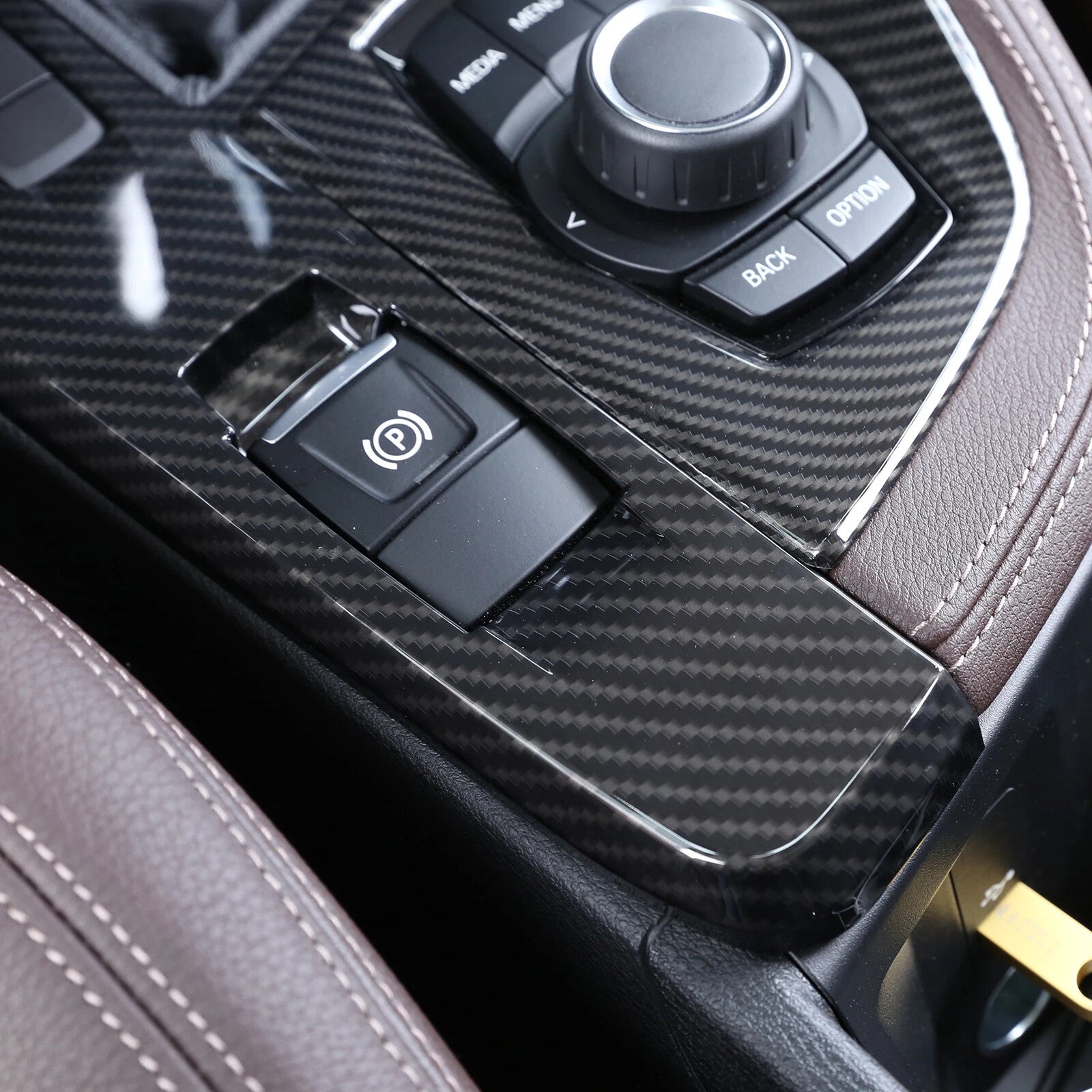 Passend für BMW F48 2016-2019 Mittelkonsole Blende