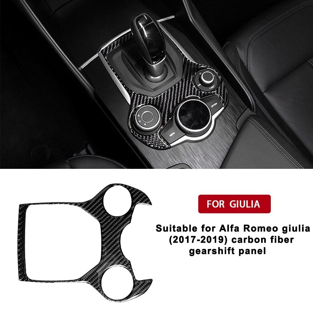 Passend für Alfa Romeo Giulia Mittelkonsole Blenden Abdeckung Tuning