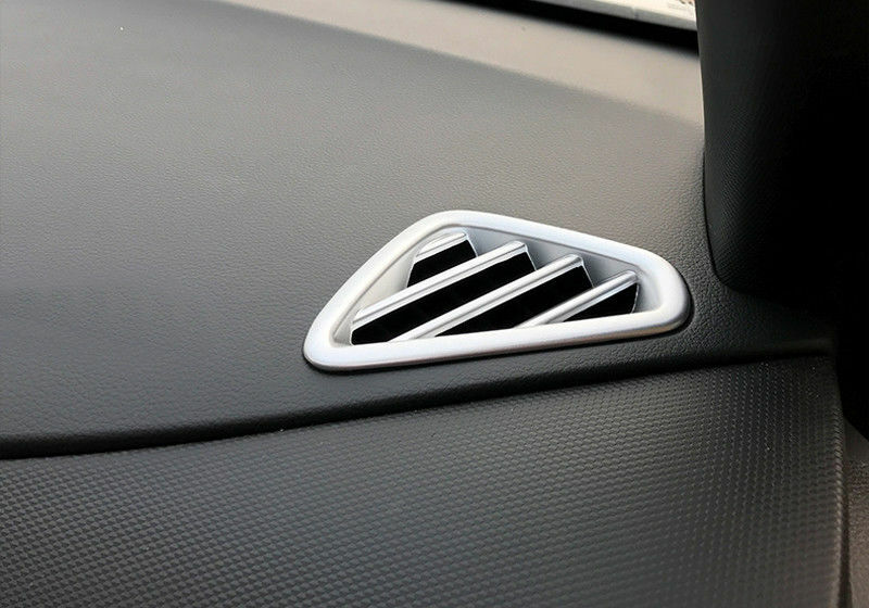 Passend für Hyundai Kona Lüftungsdüsen Blenden Abdeckung Zierrahmen Silber