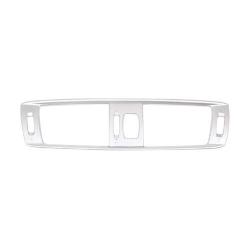 Passend für BMW X3 F25 2011-17 Mittelkonsole Blenden Abdeckung Silber