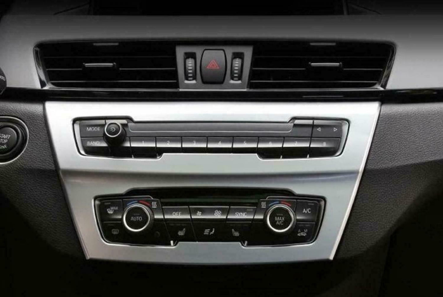 Passend für BMW 1 F52 Radio Blende Rahmen Zierblende Abdeckung