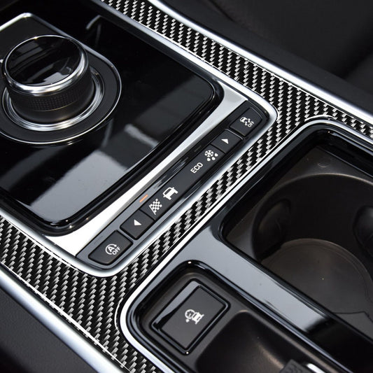 Passend für Jaguar F-Pace X761 Mittelkonsole Blenden Abdeckung Carbon