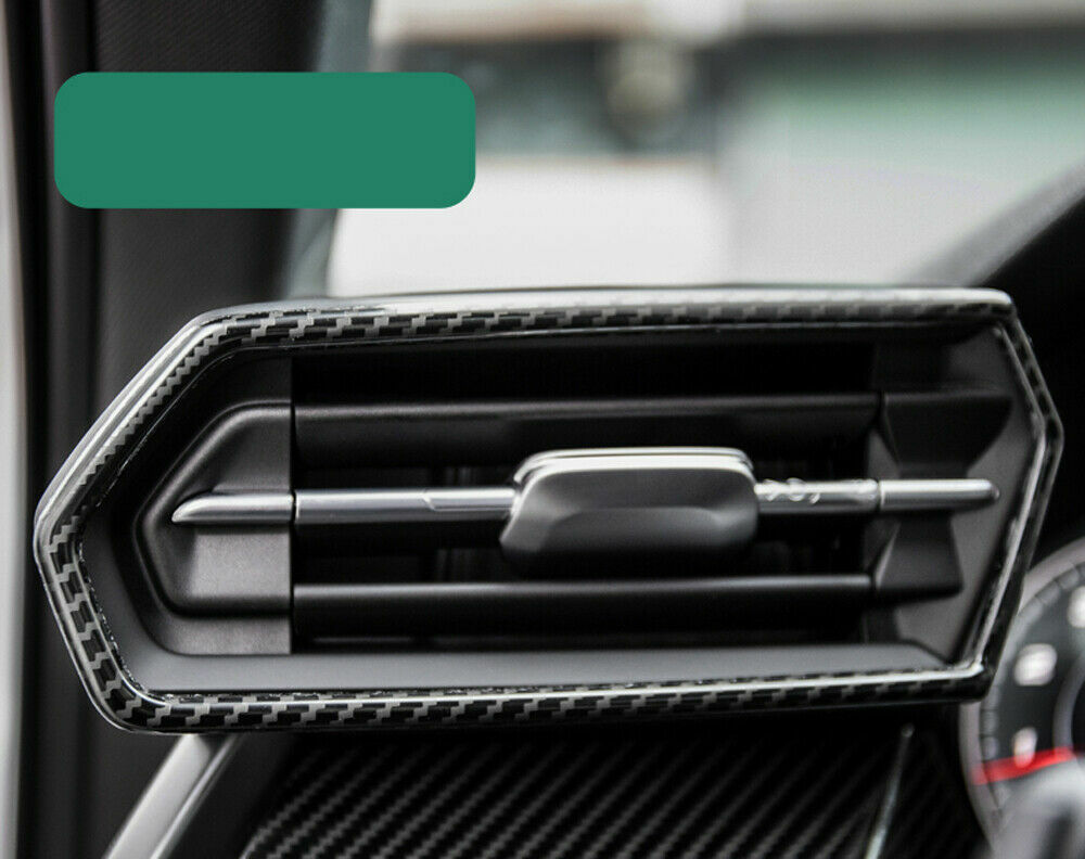 Passend für Audi A3 8Y ab 2020 Lüftung Blenden Rahmen Zierblende Abdeckung