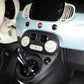 Passend für Fiat 500 Abarth 595 2016-2023 Mittelkonsole Blende