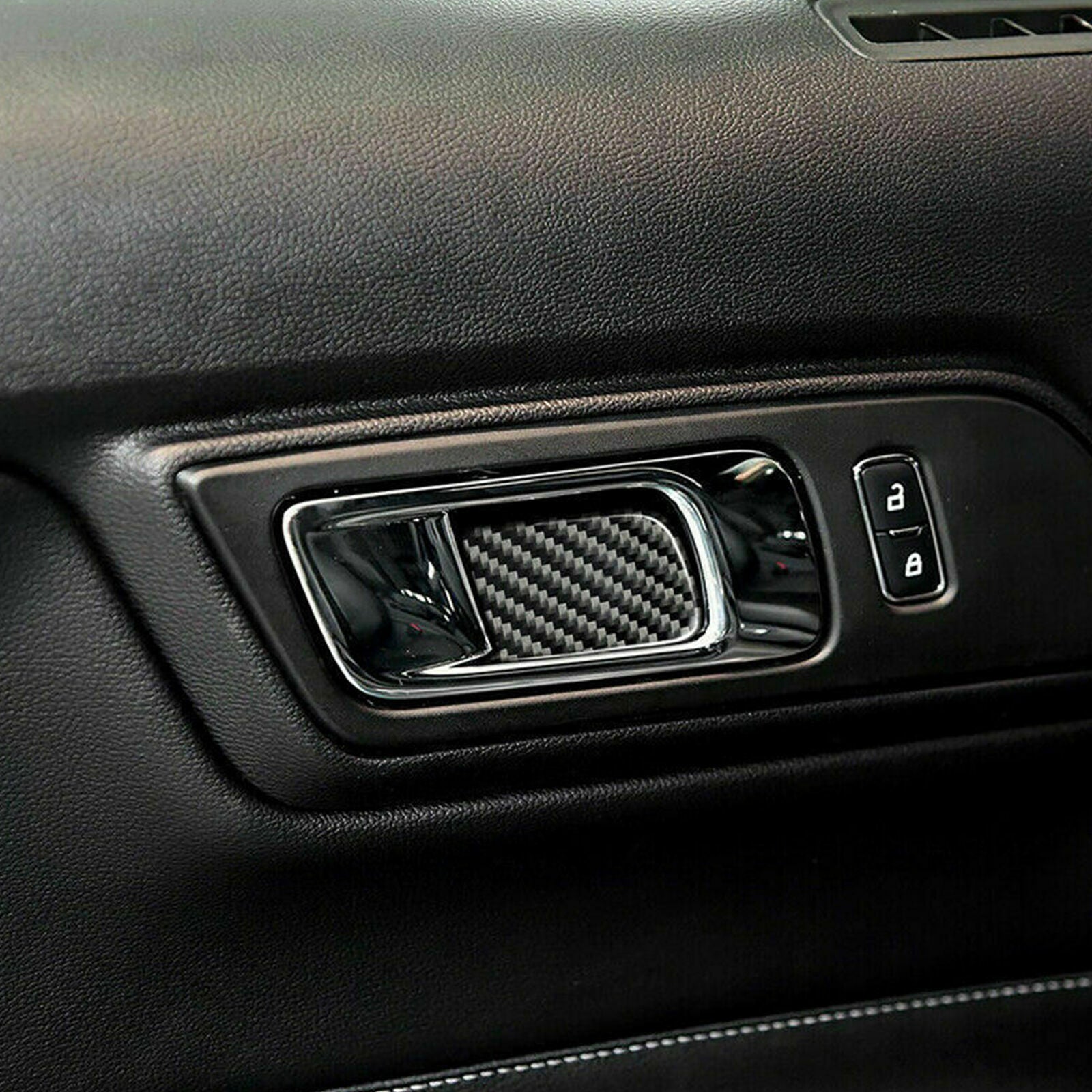 Passend für Ford Mustang Türgriffe Blenden Rahmen Zierblenden Abdeckung