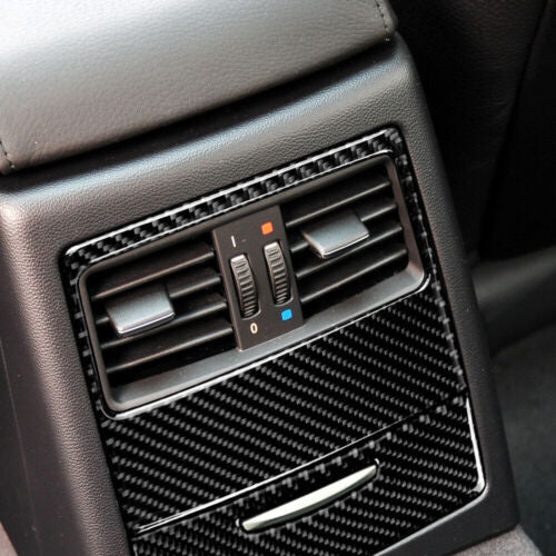 Passend für BMW 3 E90 05-12 Lüftung Hinten Rahmen Blenden Abdeckung Carbon