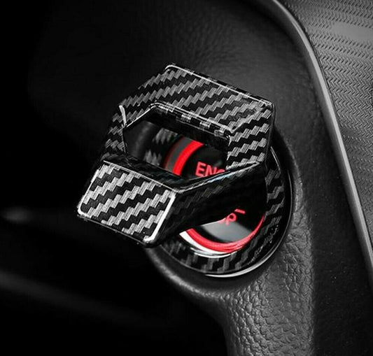 Passend für Start Stop Racing Tuning Sport Abdeckung klappbar Carbon Passend Für Mercedes