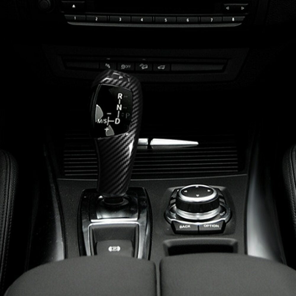 Passend für BMW E60 E70 E71 5 Series X5 X6 Carbon Schaltung Blende Abdeckung