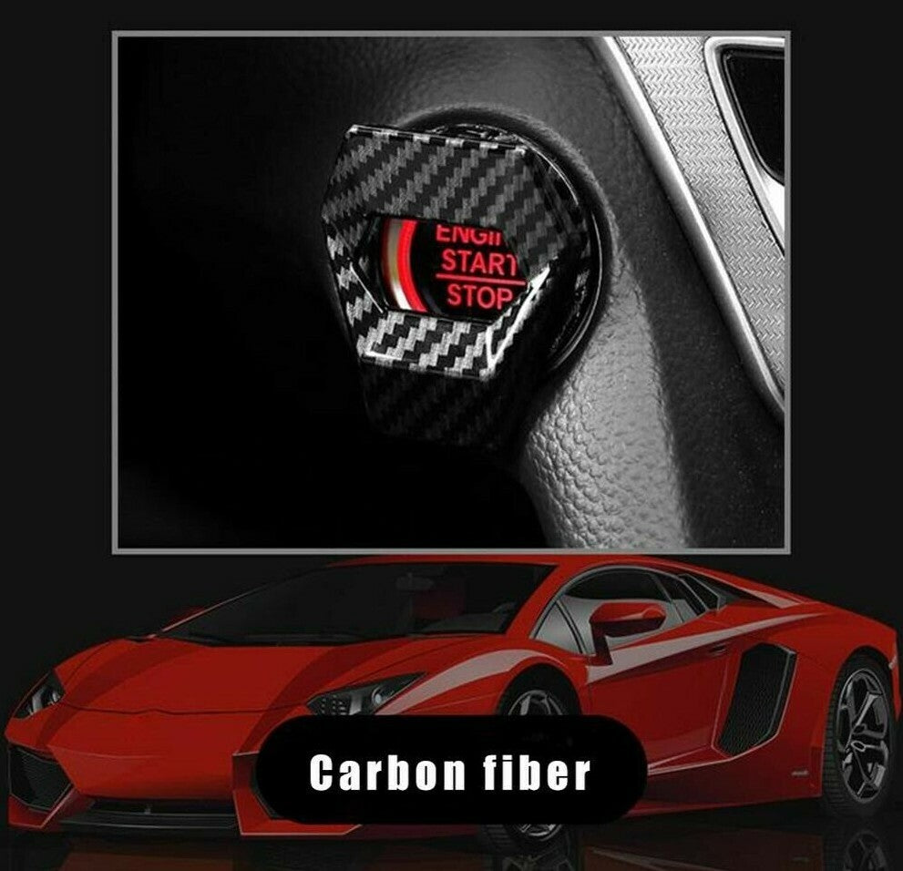 Passend für Start Stop Racing Tuning Sport Abdeckung klappbar Carbon Passend Für Mazda