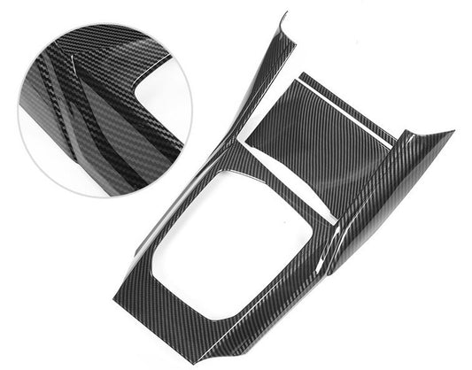 Passend für BMW 3 G20 Mittelkonsole Abdeckung Blenden Rahmen Tuning Carbon