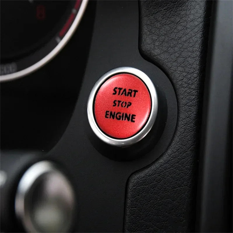 Passend für Land Rover Discovery 4 Land Rover Range Rover Start Stop Abdeckung Rot Blende