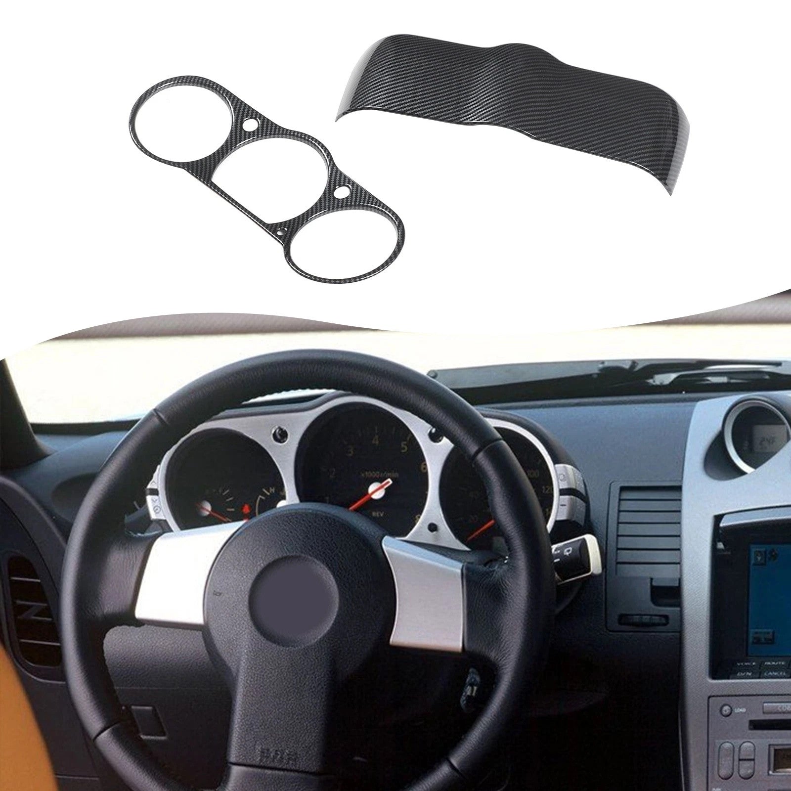 Passend für Nissan 350Z 2003-2006 Armaturenbrett Blende