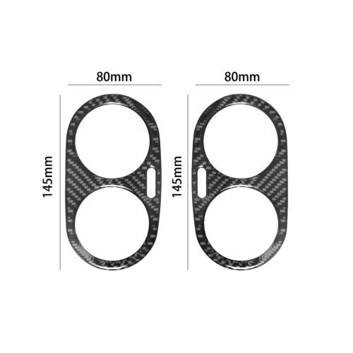 Passend für VW Tiguan 2013-15 Lüftungsdüsen Blenden Abdeckung Carbon