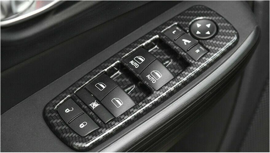 Passend für Jeep Cherokee Fensterheber Rahmen Abdeckung Blenden Tuning