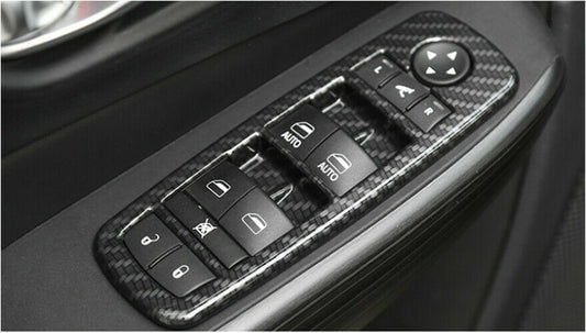 Passend für Jeep Cherokee Fensterheber Rahmen Abdeckung Blenden Tuning