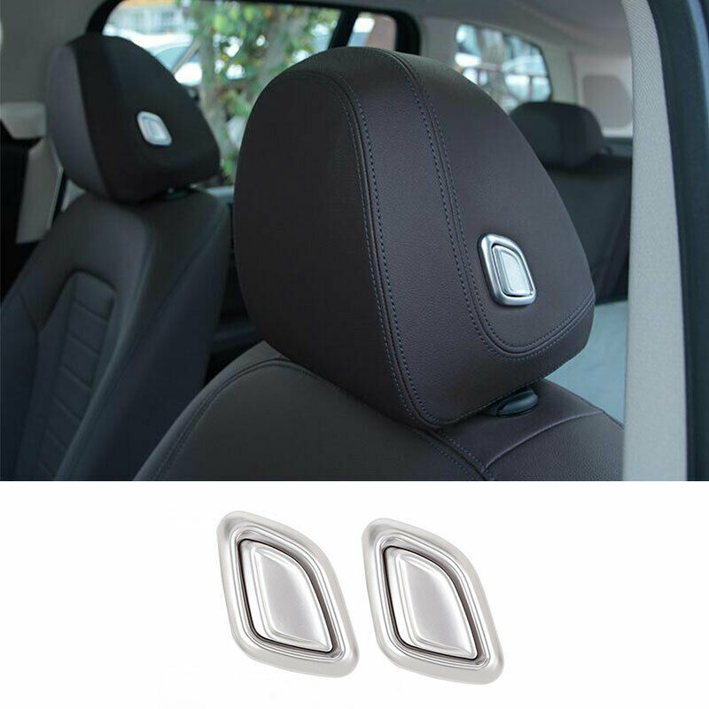 Passend für BMW X3 G01 X4 G02 2018-21 Sitz Blenden Abdeckungen Rahmen Silber