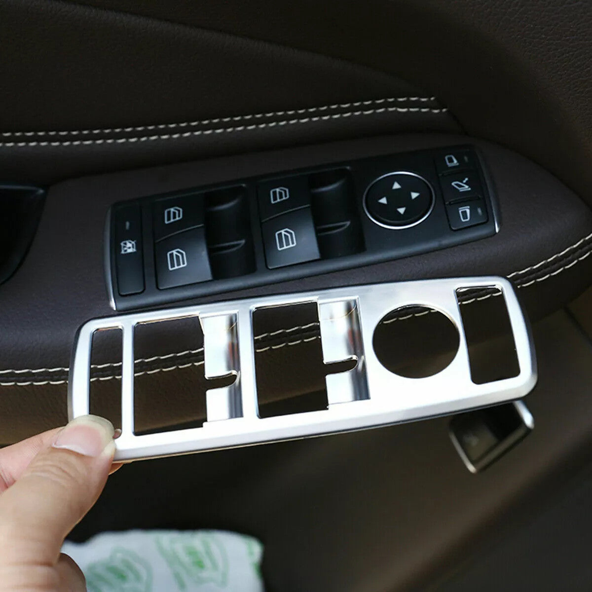 Passend für Mercedes W204/W212/W166 Fensterheber Blende