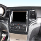 Passend für Jeep Cherokee Display Abdeckung Blenden Rahmen Tuning