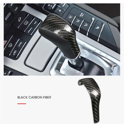 Passend für Porsche Cayenne Schaltung Hebel Blenden Abdeckung Carbon