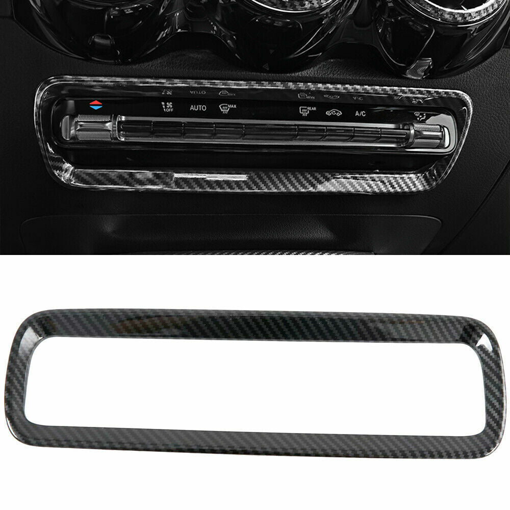 Passend für Mercedes-Benz GLA Lüftung Schalter Blende Rahmen Tuning Carbon