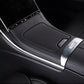 Passend für Mercedes GLC X254 Blenden Rahmen Zierblende Mittelkonsole Kunstleder