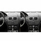Passend für Kohlefaser Zentrale Steuerung Aufkleber Blende Für Mercedes-Benz C-Klasse W204