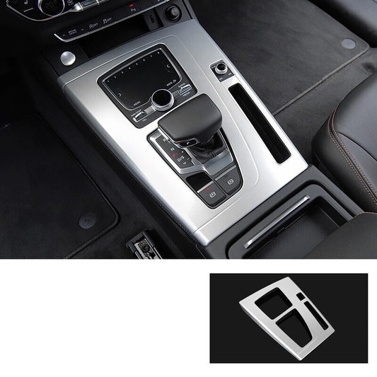 Passend für Schalttafel Mittelkonsole Blende Rahmen Abdeckung Silber Passend Für Audi Q5 SQ5