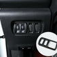 Passend für Renault Kadjar Lichtschalter Blende Schutz Rahmen Cover Carbon