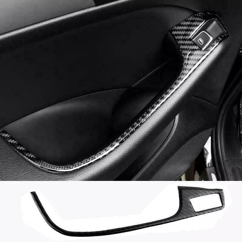 Passend für Handgriff Türgriff Carbon Rahmen Blende Passend Für Audi Q5 SQ5 8R TDI TFSI