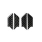 Passend für Audi A6 C6 4F 2005-2011 Türgriff Blenden Carbon Zierblenden