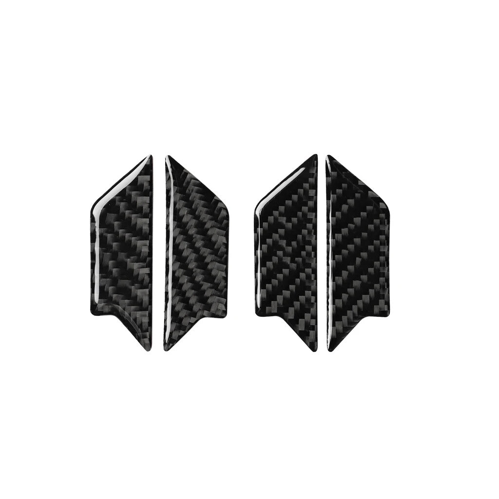 Passend für Audi A6 C6 4F 2005-2011 Türgriff Blenden Carbon Zierblenden