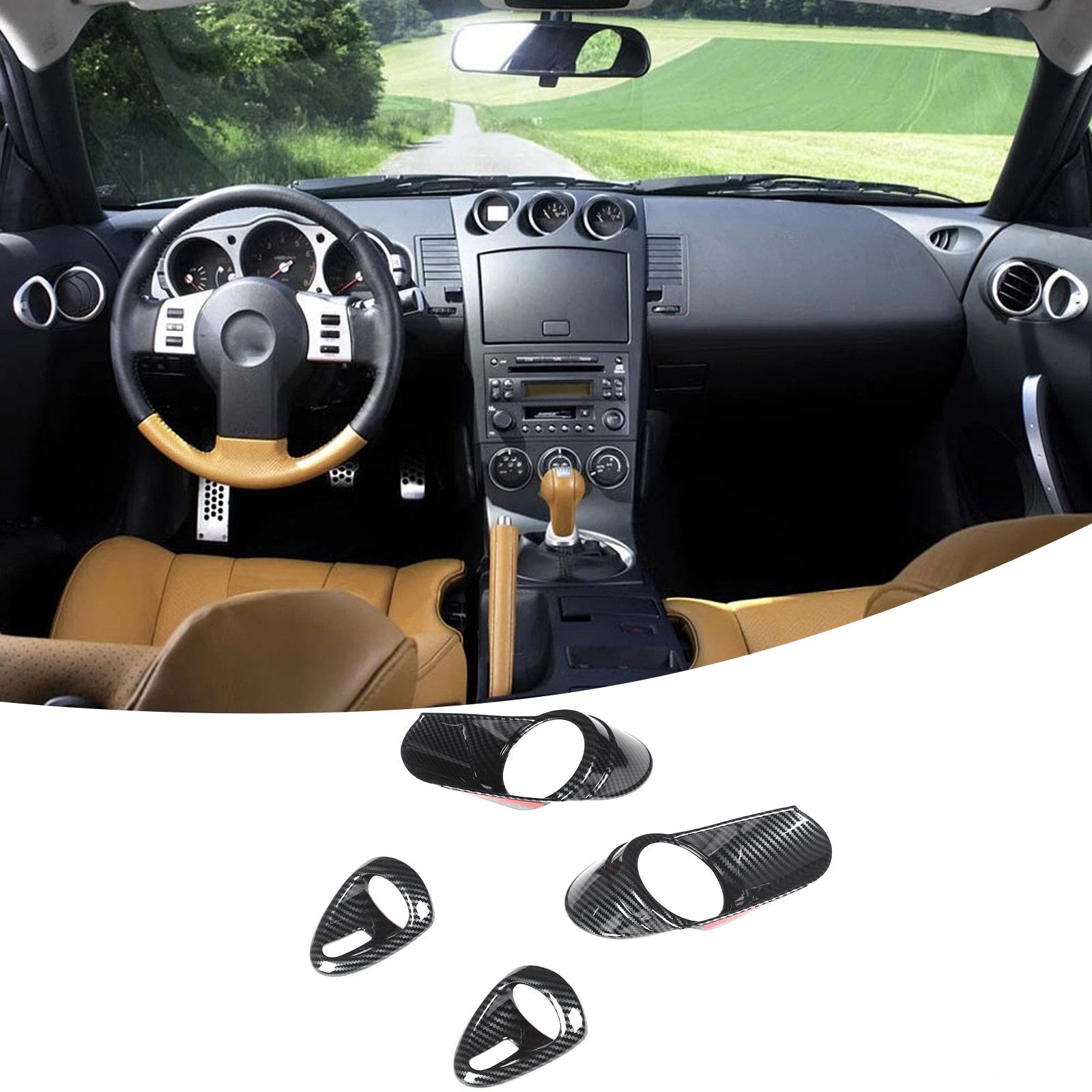 Passend für Nissan 350Z 2003-2006 Türgriff Blende